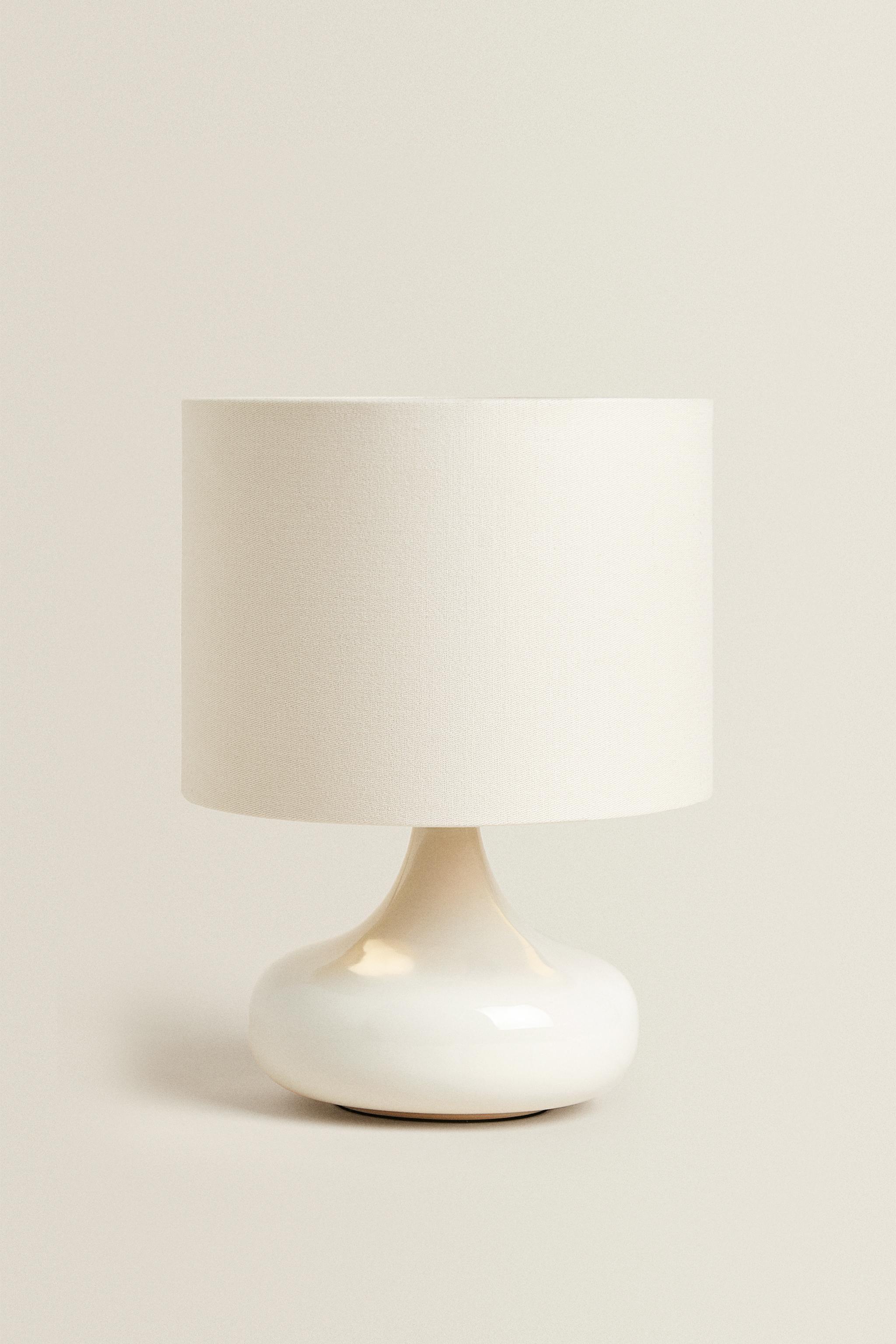 LAMPE DE TABLE PETITE BASE CÉRAMIQUE
